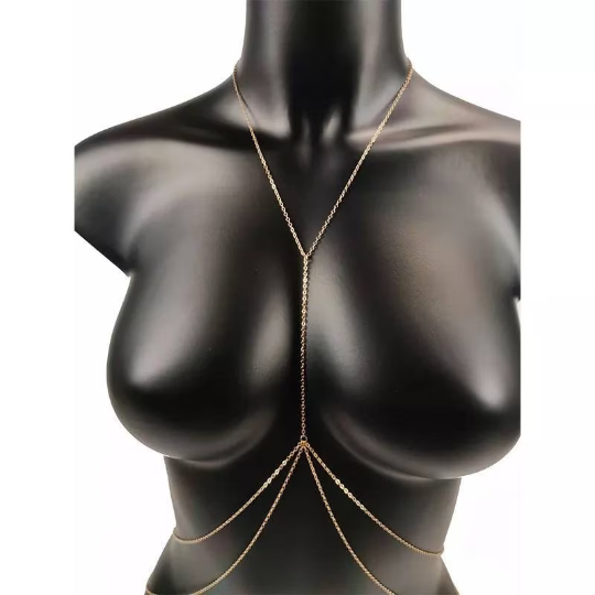 Chaîne de coprs femme sexy - Shinyboheme - Bijoux de seins - Bijoux de poitrine sexy