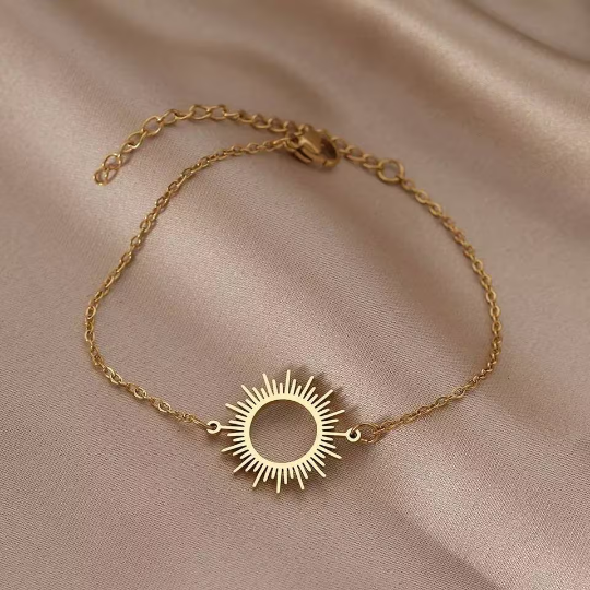 Bijoux soleil - Bracelet soleil femme - Shinyboheme - Bijoux poignet femme - bracelet femme -