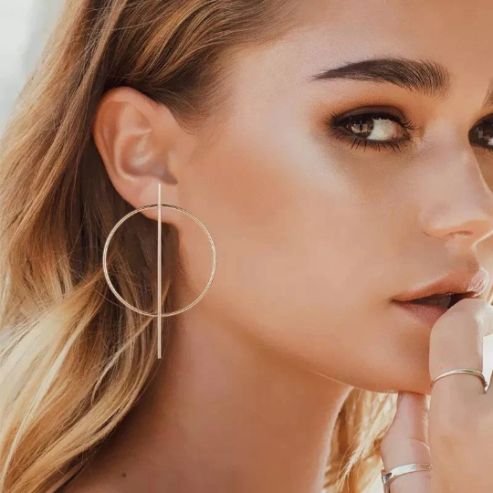 Shinyboheme boucles d'oreilles femme géométriques bohèmes chic rondes