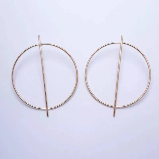 boucles d'oreille rondes géométriques créoles bohème shinybohème