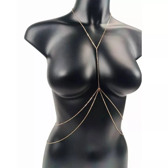 Bijoux de corps sexy - Bijoux de corps - Shinyboheme - Chaîne ventre et seins - Bijoux de seins femme