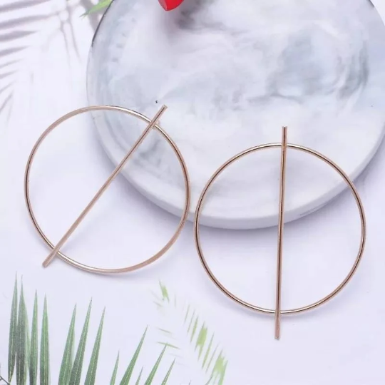 Shinybheme boucles d'oreilles créoles or bohèmes chic