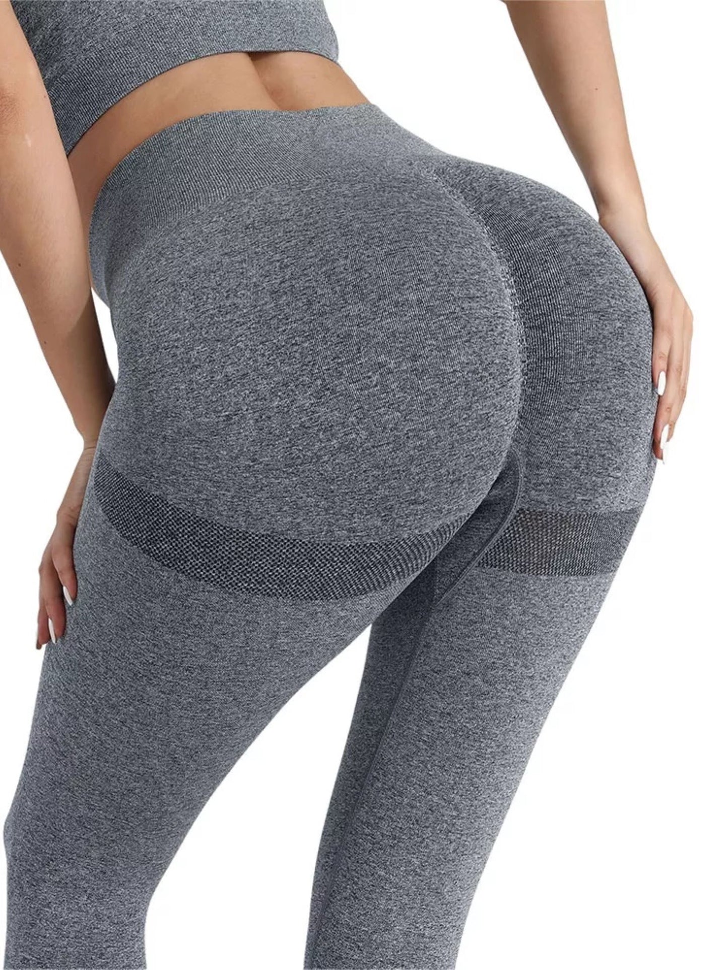pentalon de sport leggings sexy gris femme