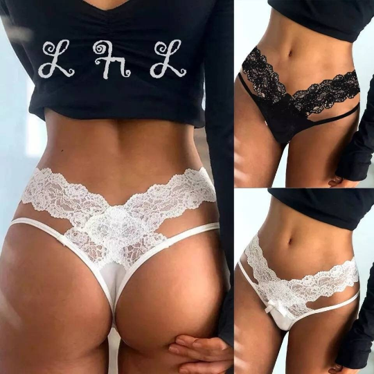 String en dentelle sexy shiny bohème lingerie femme en dentelle
