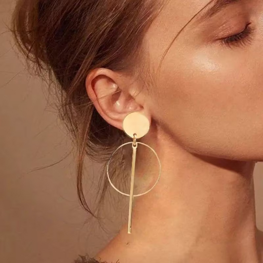 Shinyboheme boucles d'oreilles géométriques bohèmes chic