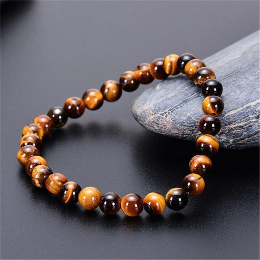 Bracelt Shinyboheme en oeil de tigre naturel lithothérapie
