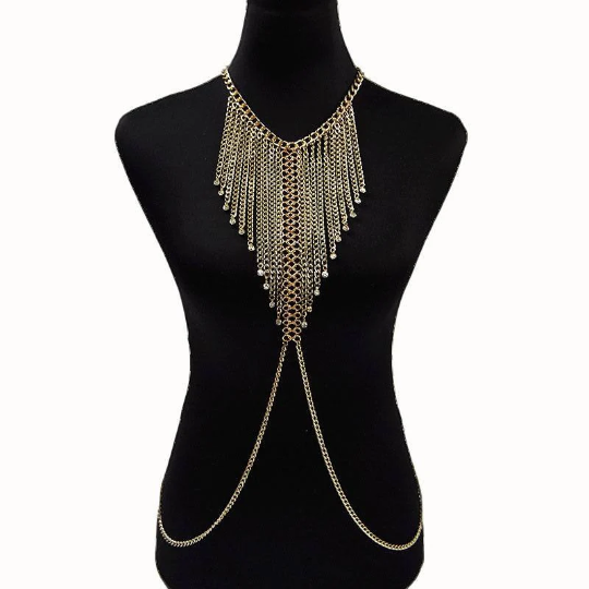 Parure de poitrine sexy - Shinyboheme - Bijoux de corps sexy - Bijoux de seins femme - Bijoux sexy pour femme - Bijuox de seins sexy femme - Parure de poitrine sexy - Bijoux de poitrine sexy - Tenue de soirée libertine - Bijoux sexy libertin - Shiny Bohème