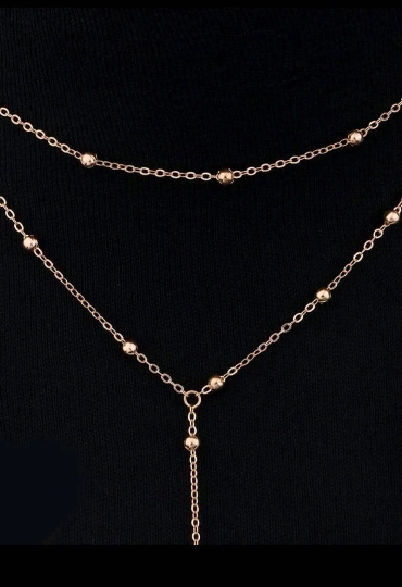 Bijou de corps en acier inoxydable plaqué or - Bijoux de crops sey femme - Bijoux de corps chaîne - Chaîne de crops sexy - Bijou libertin - Chaîne or pour le corps - Bijoux en or pour le corps - Shinyboheme