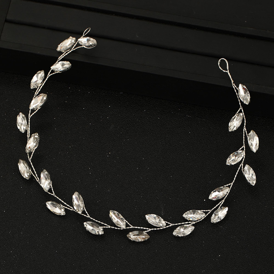 Diadème feuilles d'or - Shinyboheme - Bijoux pour coiffure - Accessoire coiffure de mariée - Coiffure de mariage - Diadème pour mariée et demoiselles d'honneur - Bijoux de cheveux femme - Accessoire pour mariée bohème - Bijoux bohème chic pour mariée - Shiny Bohème