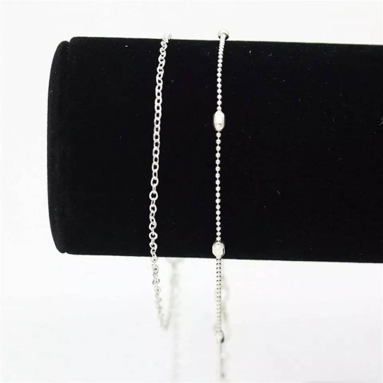 Bracelet de cheville argent - Shinyboheme - Chaîne pour la cheville