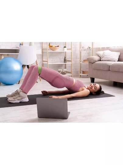 Leggings de sport femme rose